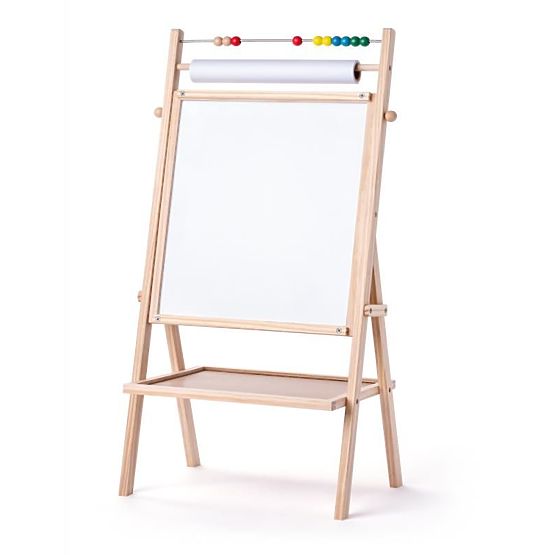 Tableau double face avec rouleau de papier