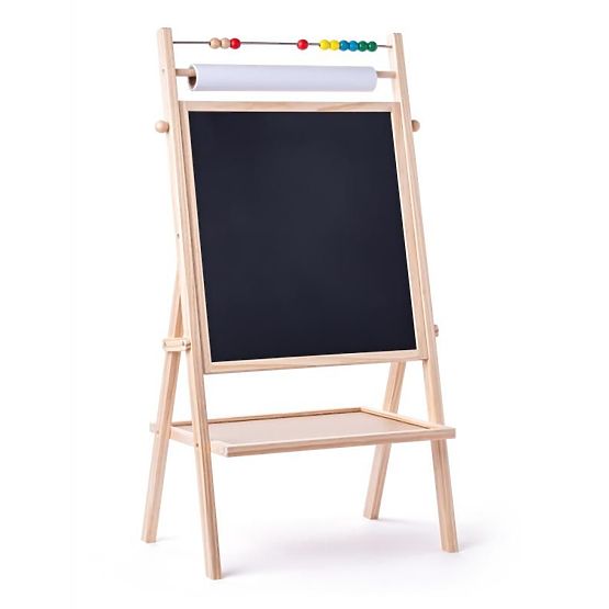 Tableau double face avec rouleau de papier