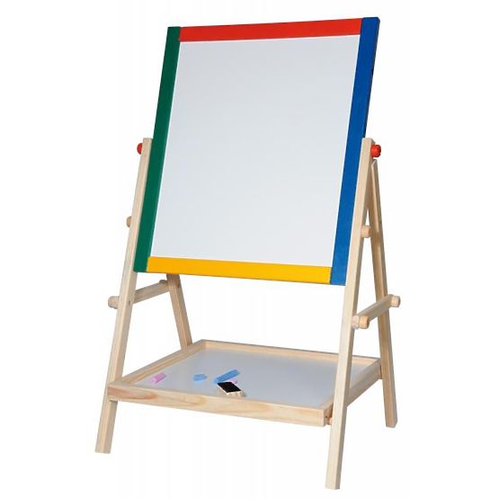 Tableau double face à craie et magnétique