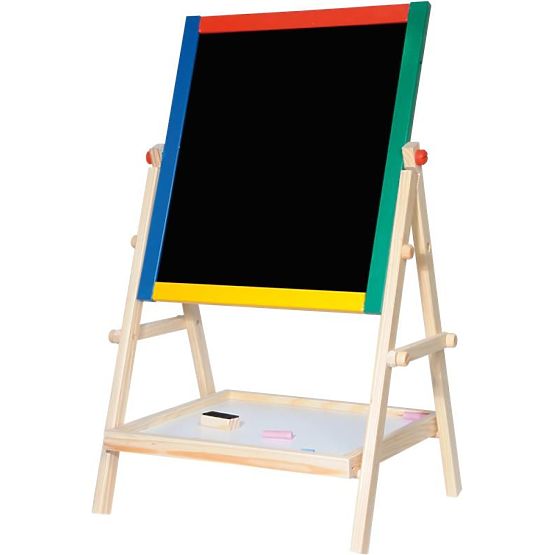 Tableau double face à craie et magnétique