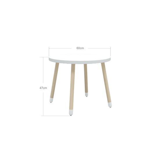 Table Dots - blanche