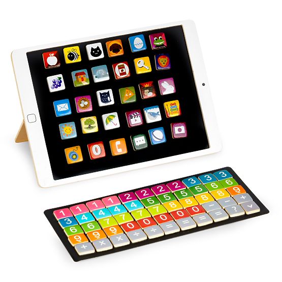 Tablette éducative en bois tableau magnétique ardoise ECOTOYS