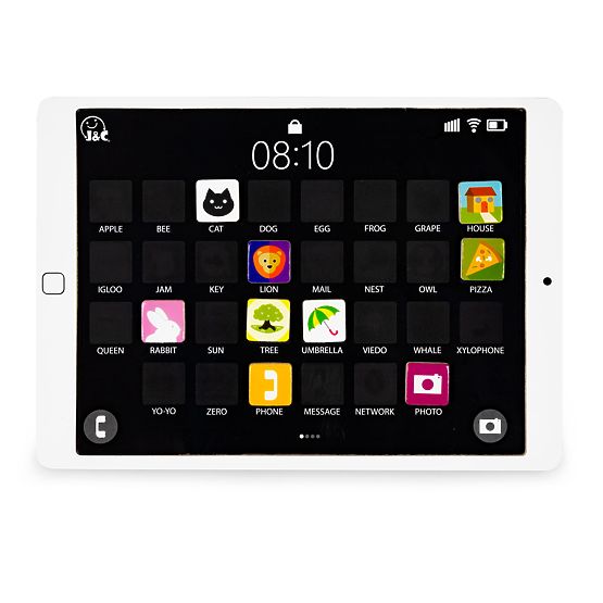Tablette éducative en bois tableau magnétique ardoise ECOTOYS