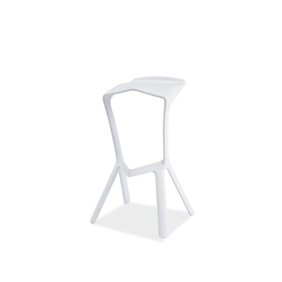 Tabouret de bar chaise VOLT blanc