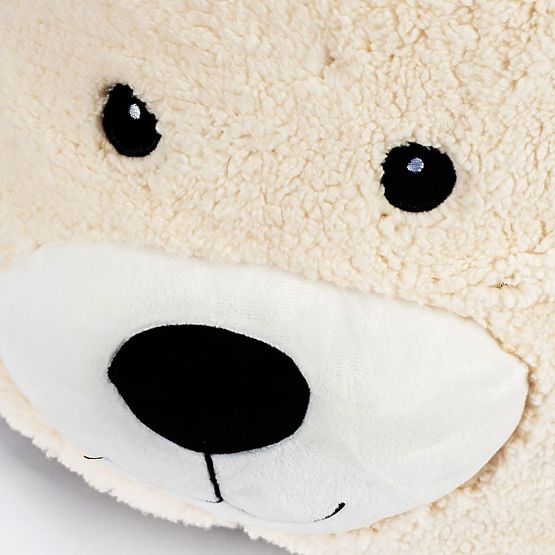 Tabouret en peluche - Ours