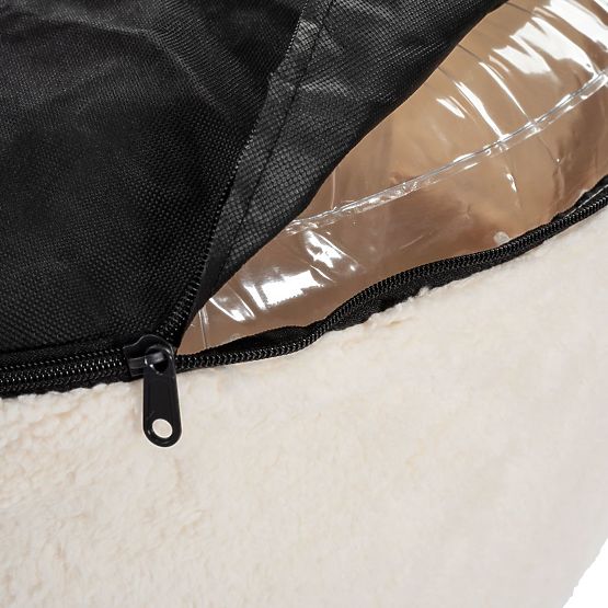 Tabouret en peluche - Ours