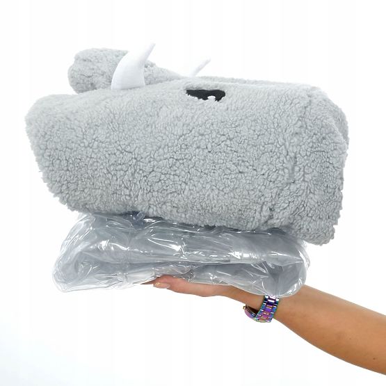 Tabouret en peluche - Ours