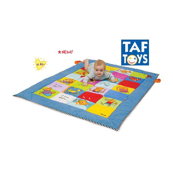 TAF Toys Jouer couverture avec activités I love