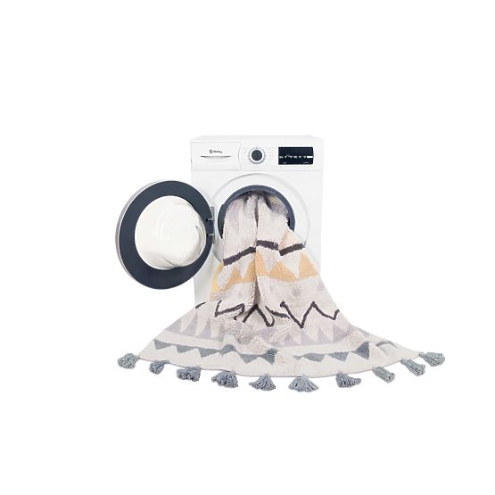 Tapis Azteca Naturel 120x160 - Canaux Lorena