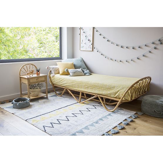 Tapis Azteca Naturel 120x160 - Canaux Lorena