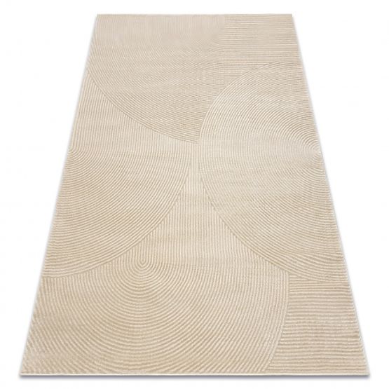 Tapis BALANCE 0194 taupe - Géométrique, structurel, glamour
