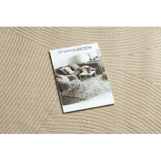 Tapis BALANCE 0194 taupe - Géométrique, structurel, glamour