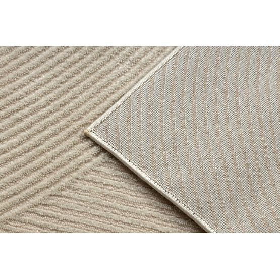 Tapis BALANCE 0194 taupe - Géométrique, structurel, glamour