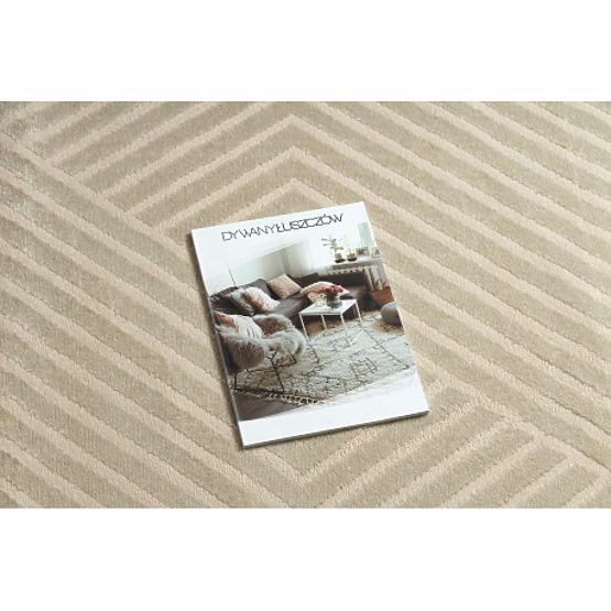 Tapis BALANCE 1503 taupe - Géométrique, structurel, glamour