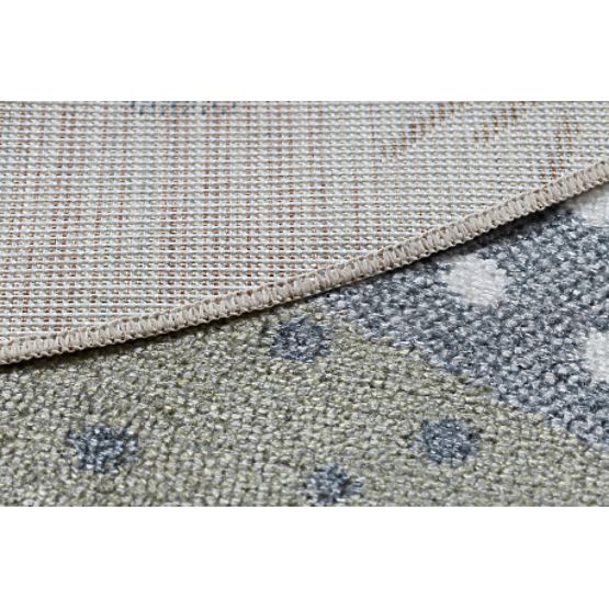 Tapis BONO 8275 rond Lama, crème / gris clair