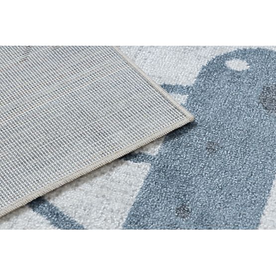 Tapis BONO 8436 Voitures, rues crème / gris clair