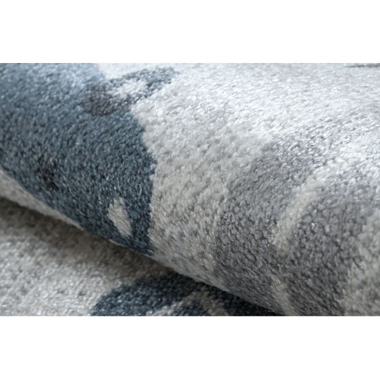 Tapis BONO 8436 Voitures, rues crème / gris clair