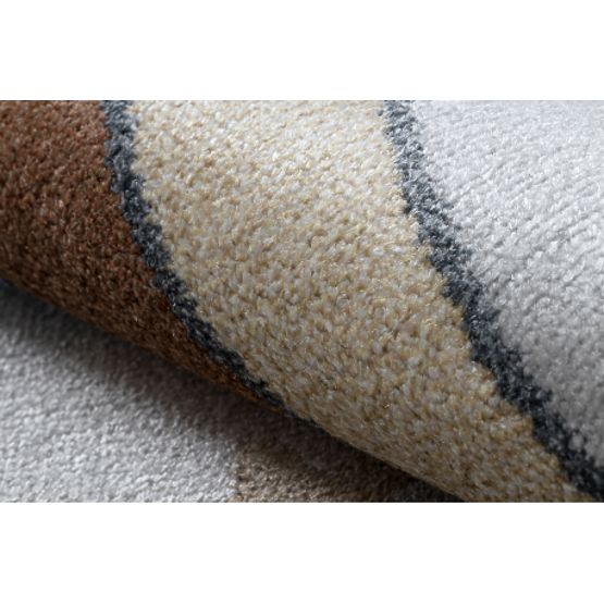 Tapis BONO 8437 nuages, ciel, gris clair / crème