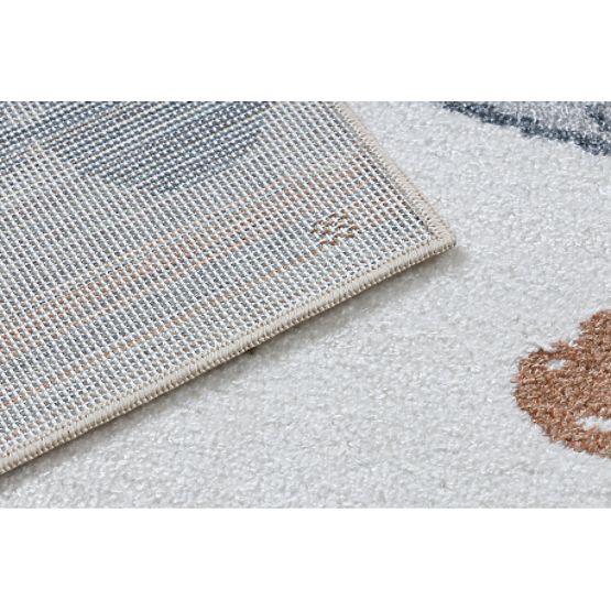 Tapis BONO 8441 Lapin Marin crème / bleu