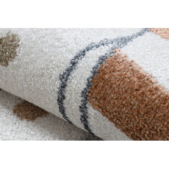 Tapis BONO 8441 Lapin Marin crème / bleu