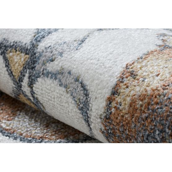 Tapis BONO 9614 rond Ours, ballons crème / gris clair