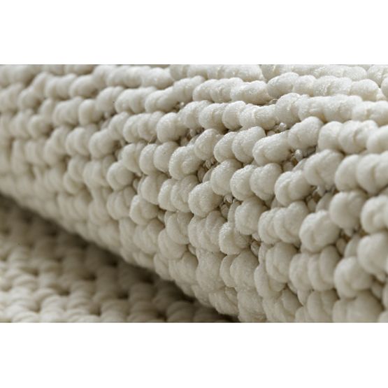 Tapis CASABLANCA LOOP boucle blanche, doux