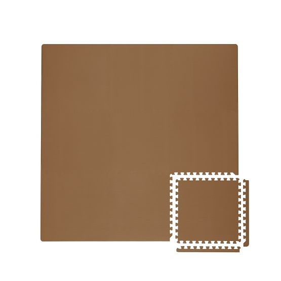 Tapis d'éveil TODDLEKIND 130 x 130 cm - Camel