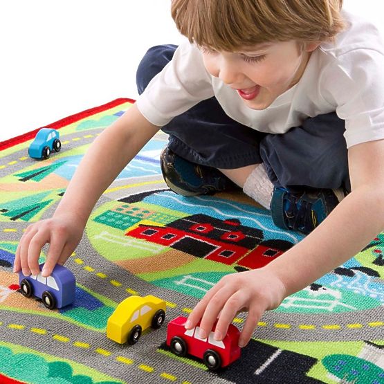 Tapis de jeu pour enfants dans la ville