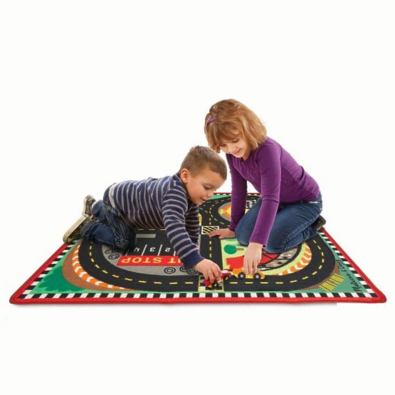 Tapis de jeu pour enfants Racing track