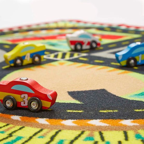 Tapis de jeu pour enfants Racing track