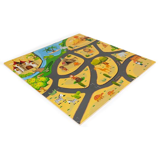 Tapis de jeu pour enfants Safari