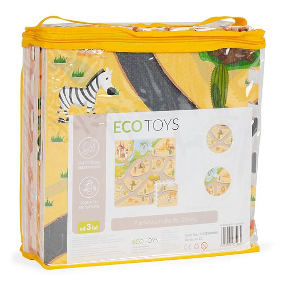Tapis de jeu pour enfants Safari