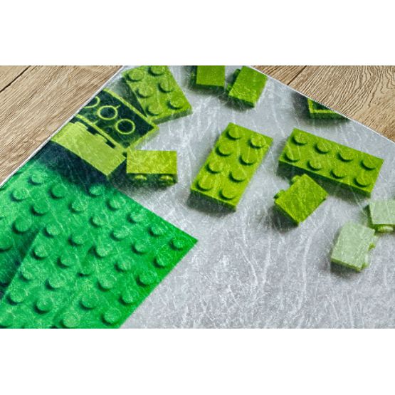 Tapis de lavage BAMBINO 38480 pour enfants antidérapant - gris / jaune