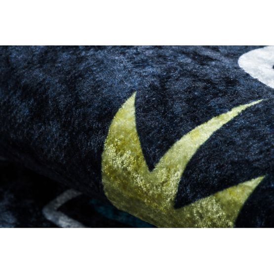 Tapis de lavage JUNIOR 52069.801 Fusée spatiale pour enfants antidérapant - noir