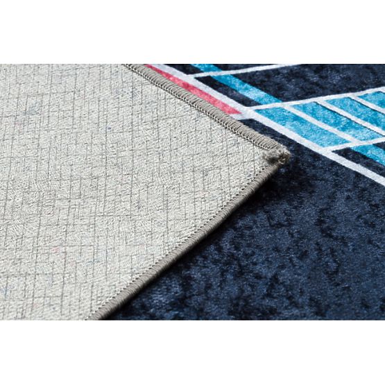 Tapis de lavage JUNIOR 52069.801 Fusée spatiale pour enfants antidérapant - noir