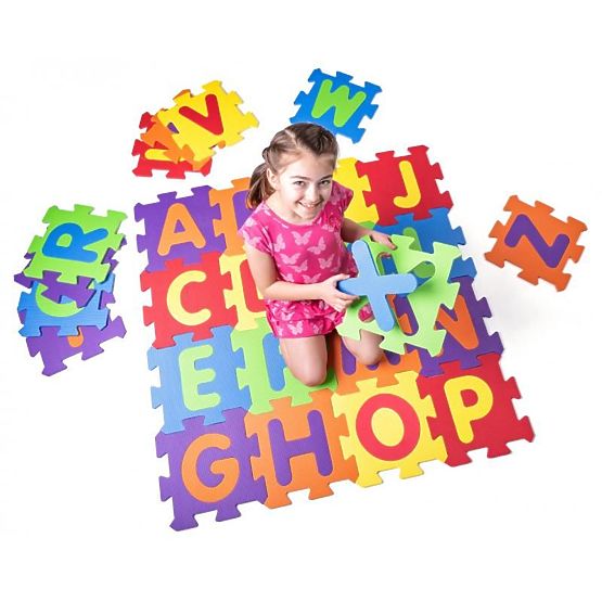 Tapis de sol Puzzle alphabet en mousse