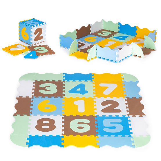 Tapis éducatif en mousse puzzle pour enfants