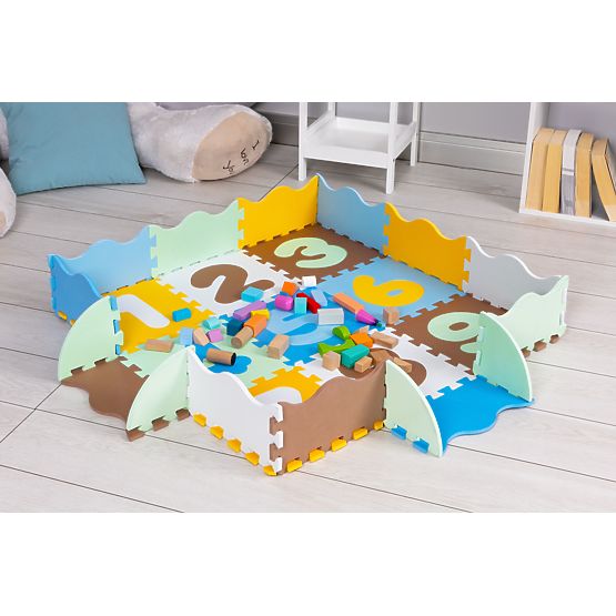 Tapis éducatif en mousse puzzle pour enfants