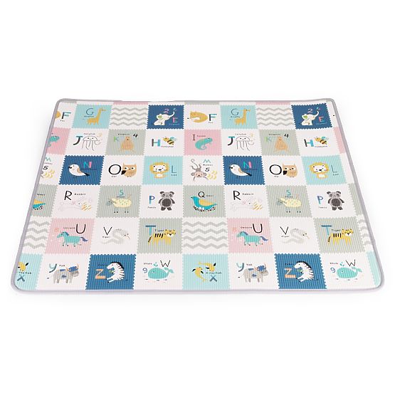 Tapis éducatif en mousse réversible avec alphabet ECOTOYS pour enfants