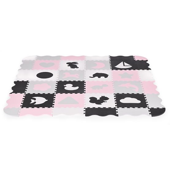 Tapis en mousse avec bordure puzzle piscine sèche 36 pièces ECOTOYS