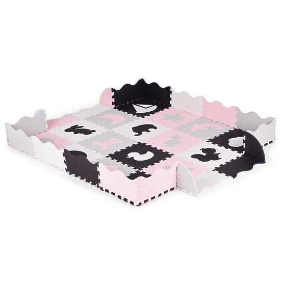 Tapis en mousse avec bordure puzzle piscine sèche 36 pièces ECOTOYS
