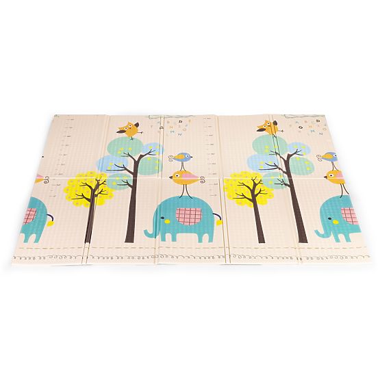 Tapis en mousse pour enfants 200x150 cm éducatif réversible pliable toise alphabet ECOTOYS