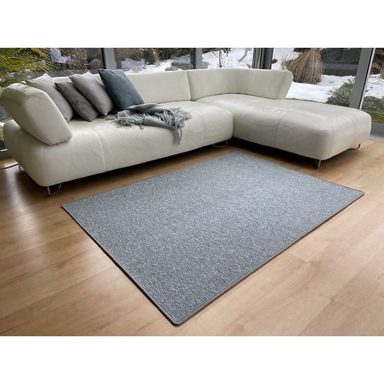 Tapis en pièces ASTRA - Gris clair