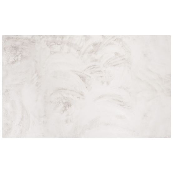 Tapis en soie Rabbit - Blanc Écru