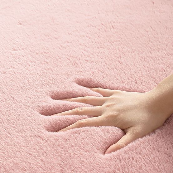Tapis en soie Rabbit - Rose