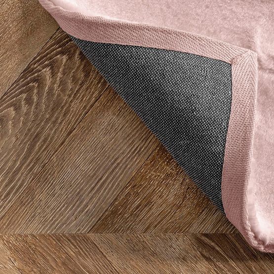 Tapis en soie Rabbit - Rose