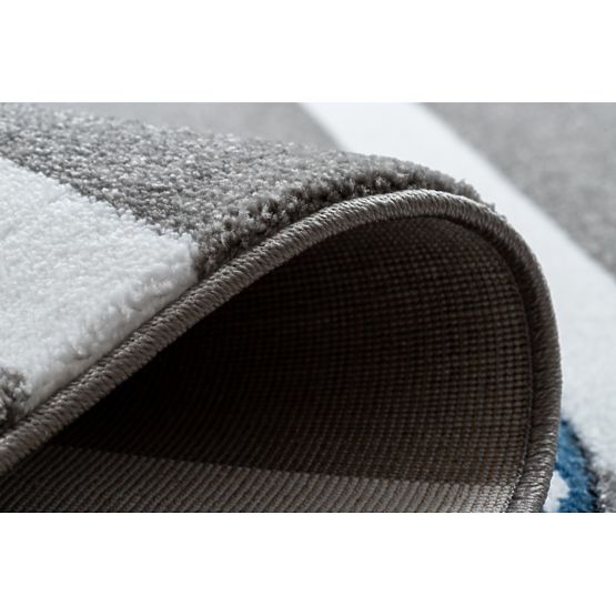 Tapis enfant PETIT - Bulldog - gris-blanc