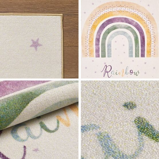 Tapis enfant Piece Play - Arc-en-ciel
