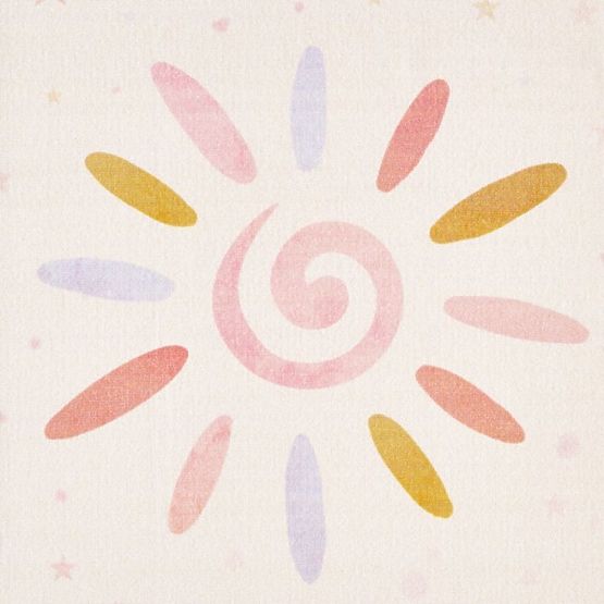 Tapis enfant pièce unique Play - Soleil