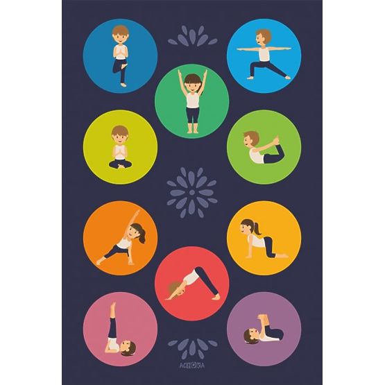 Tapis enfant - Yoga ludique
